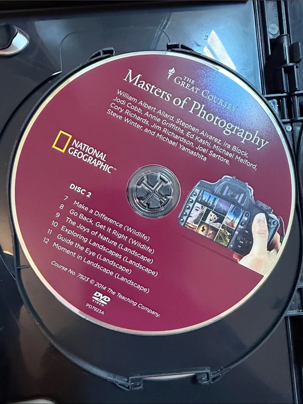National Geographic Great Courses Photography  DVDs and books